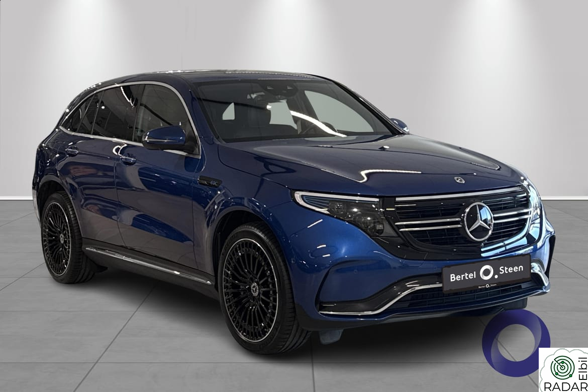 MERCEDES-BENZ EQC 400 4MATIC AMG, NAPPASKINN, SOLTAK, H.FESTE, HEAD-UP, LED, MEMORY