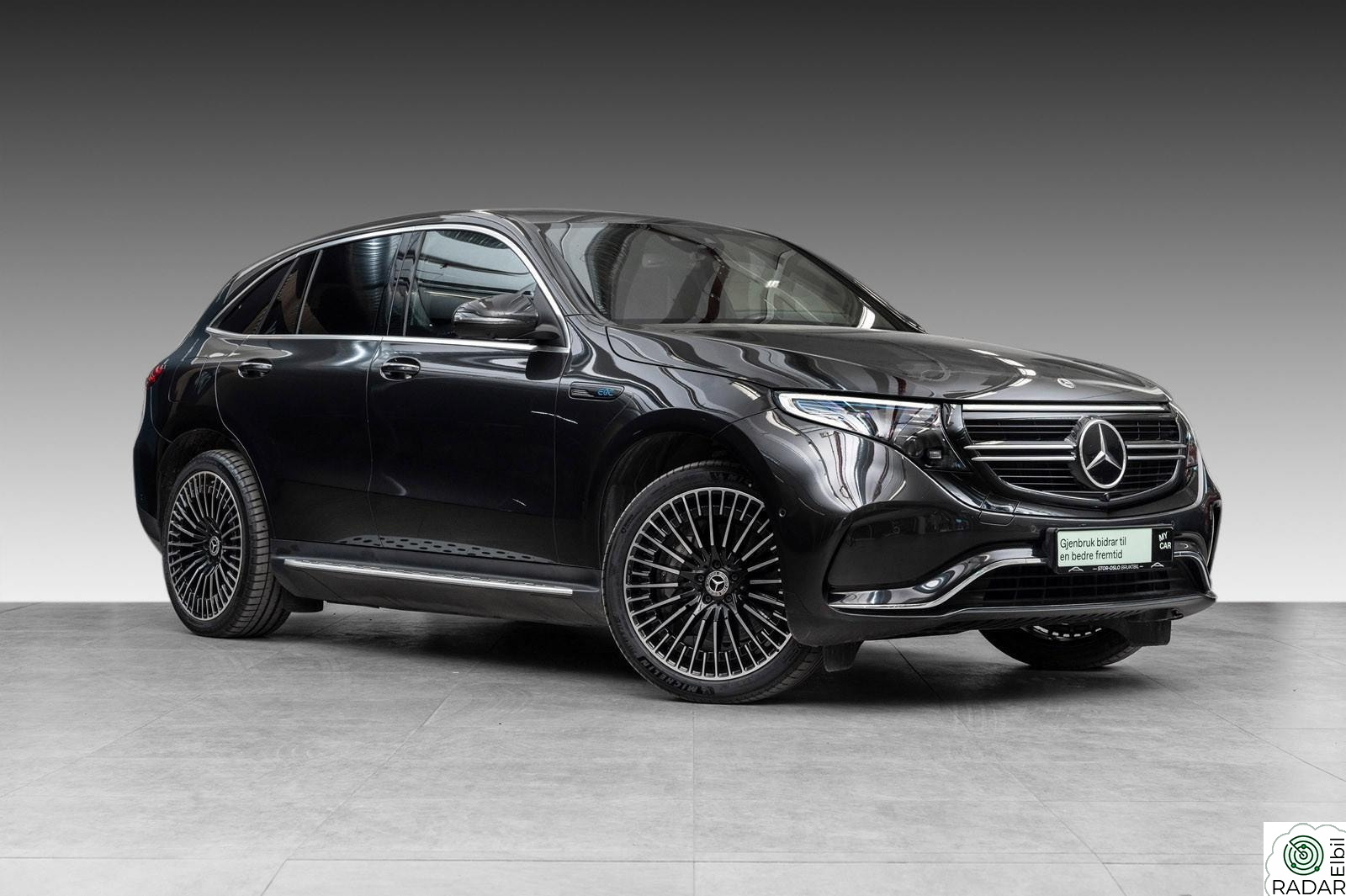 MERCEDES-BENZ EQC 400 4MATIC 4MATIC 2xAMG/SOLTAK/KROK/ACC/360kam/Keyless/LED/21"