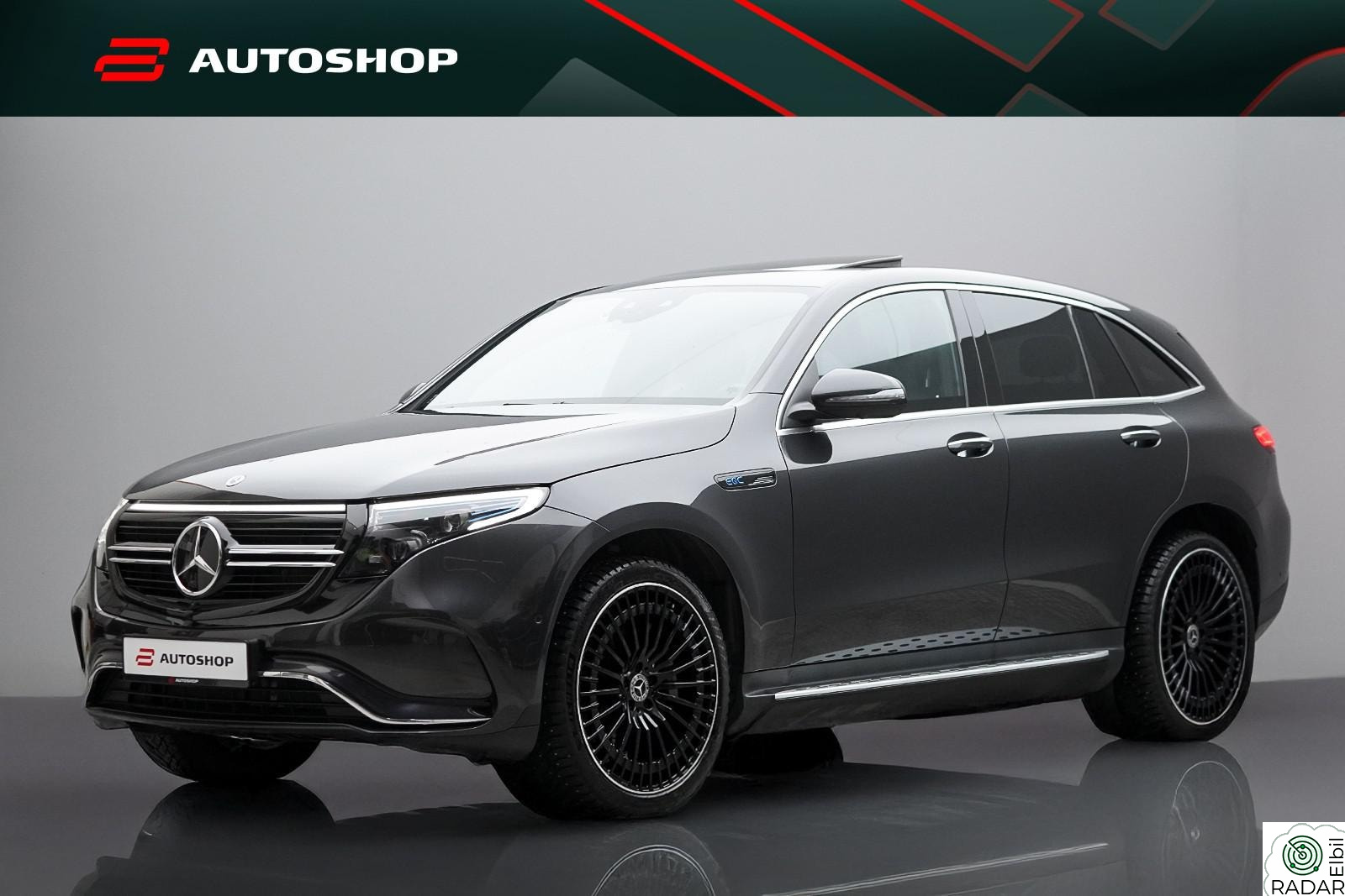 MERCEDES-BENZ EQC 400 4MATIC AMG PREMIUM PLUS HUD SOLTAK ACC 360 MEMORY KROK 21"