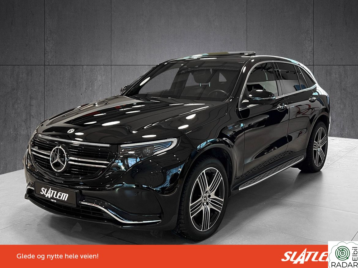 MERCEDES-BENZ EQC 400 4MATIC 400, 4Matic, soltak, head-up, 20", krok, stigtrinn +++