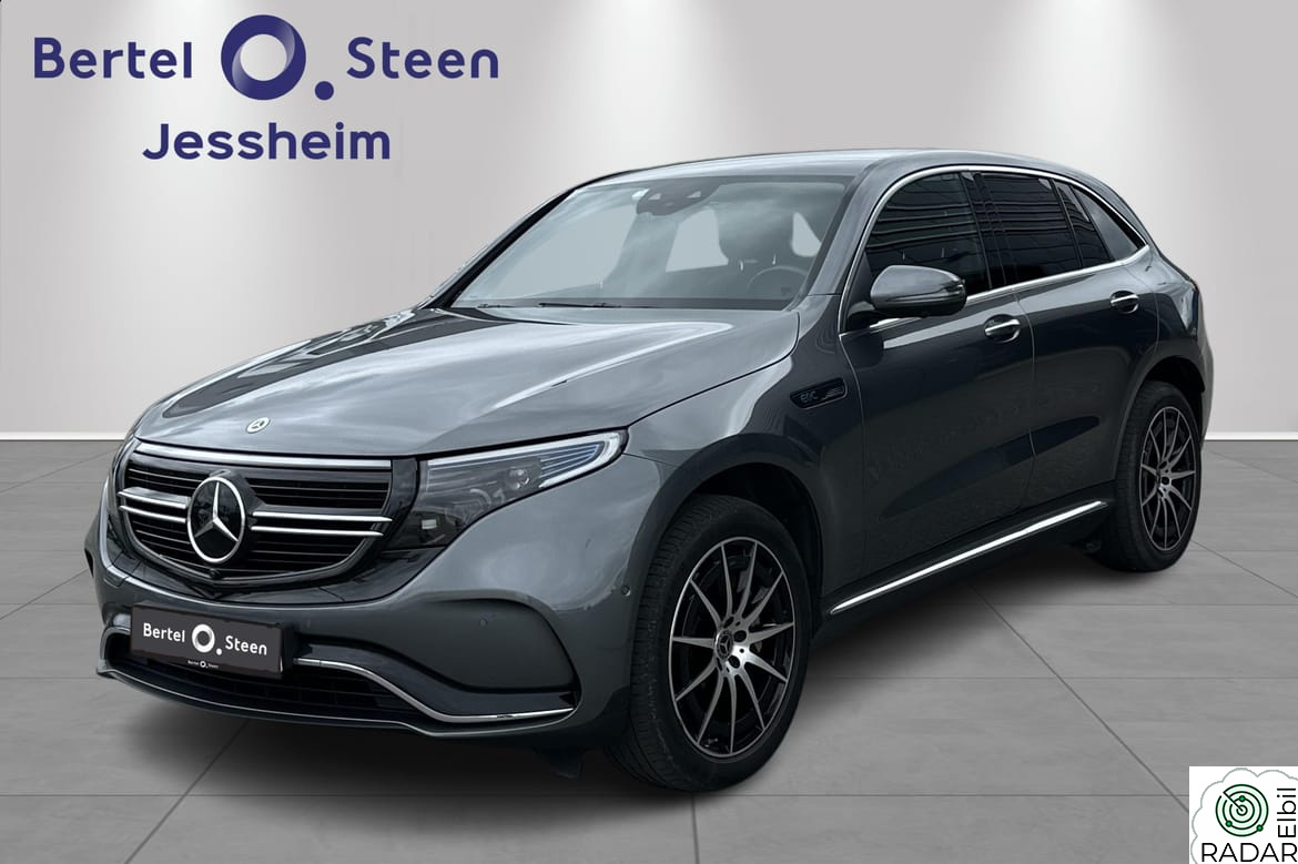 MERCEDES-BENZ EQC 400 4MATIC 400 4Matic AMG, 360°,Distronic,Hengerf,Godt utstyrt!