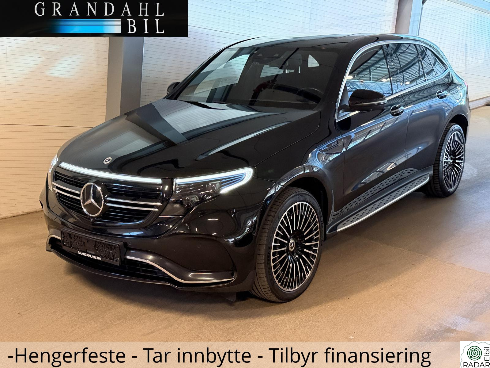 MERCEDES-BENZ EQC 400 4MATIC AMG Premium Plus - El. seter - Head Up D. - Tar innbytt