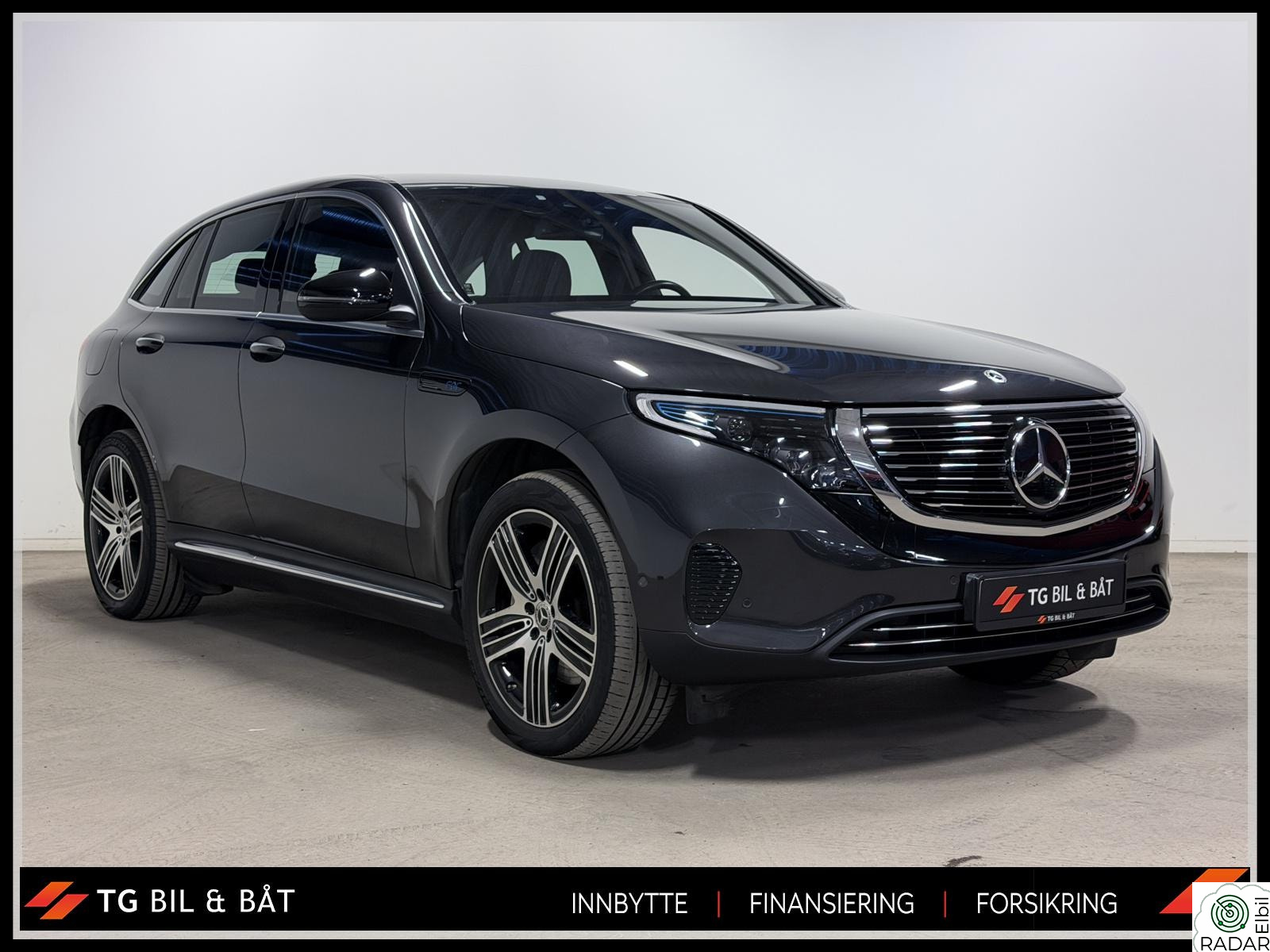 MERCEDES-BENZ EQC 400 4MATIC 400 4MATIC 408hk (400km) - ACC/NAVI/SKINN/RYGGE/KROK+++