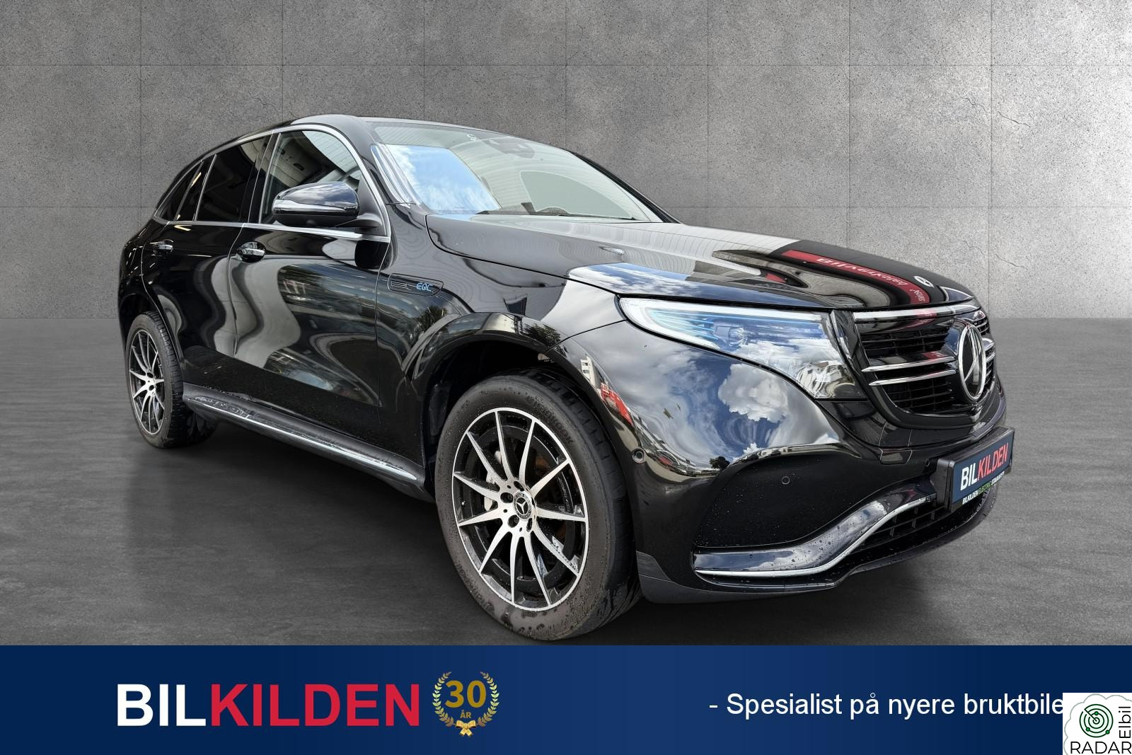 MERCEDES-BENZ EQC 400 4MATIC 4MATIC, 360 Kamera, ACC, Head-up, Krok, 20", 1 eier