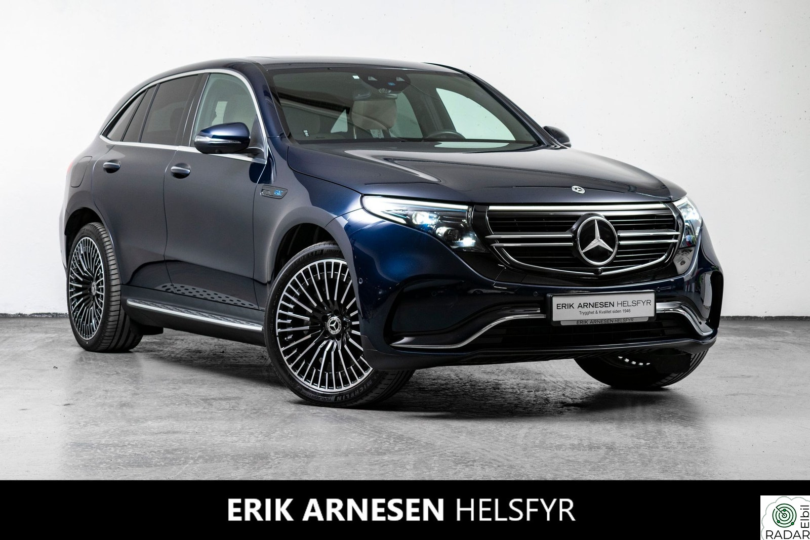 MERCEDES-BENZ EQC 400 4MATIC 400 4MATIC AMG Line/Premium+/Skinn/Kjøreass/HUD