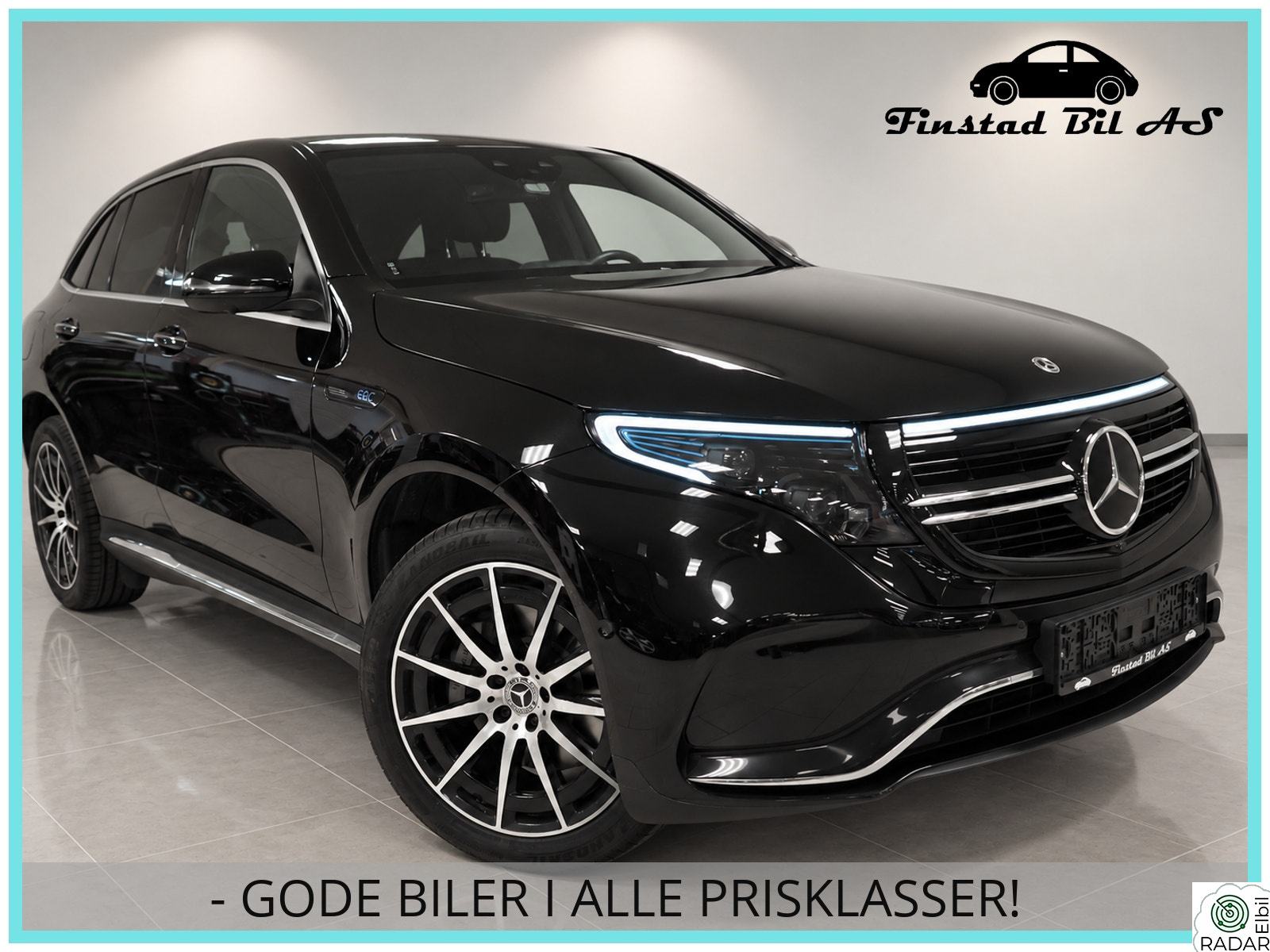MERCEDES-BENZ EQC 400 4MATIC 4MATIC Norsk/2X AMG Line/Krok/360 Kamera/LED/Adapt Crui