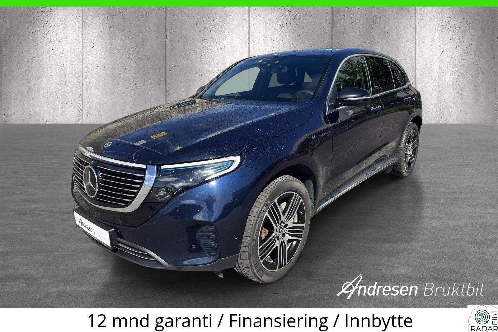 MERCEDES-BENZ EQC 400 4MATIC 4MATIC / Massasje / Memory / Multibeam LED / ACC / Krok