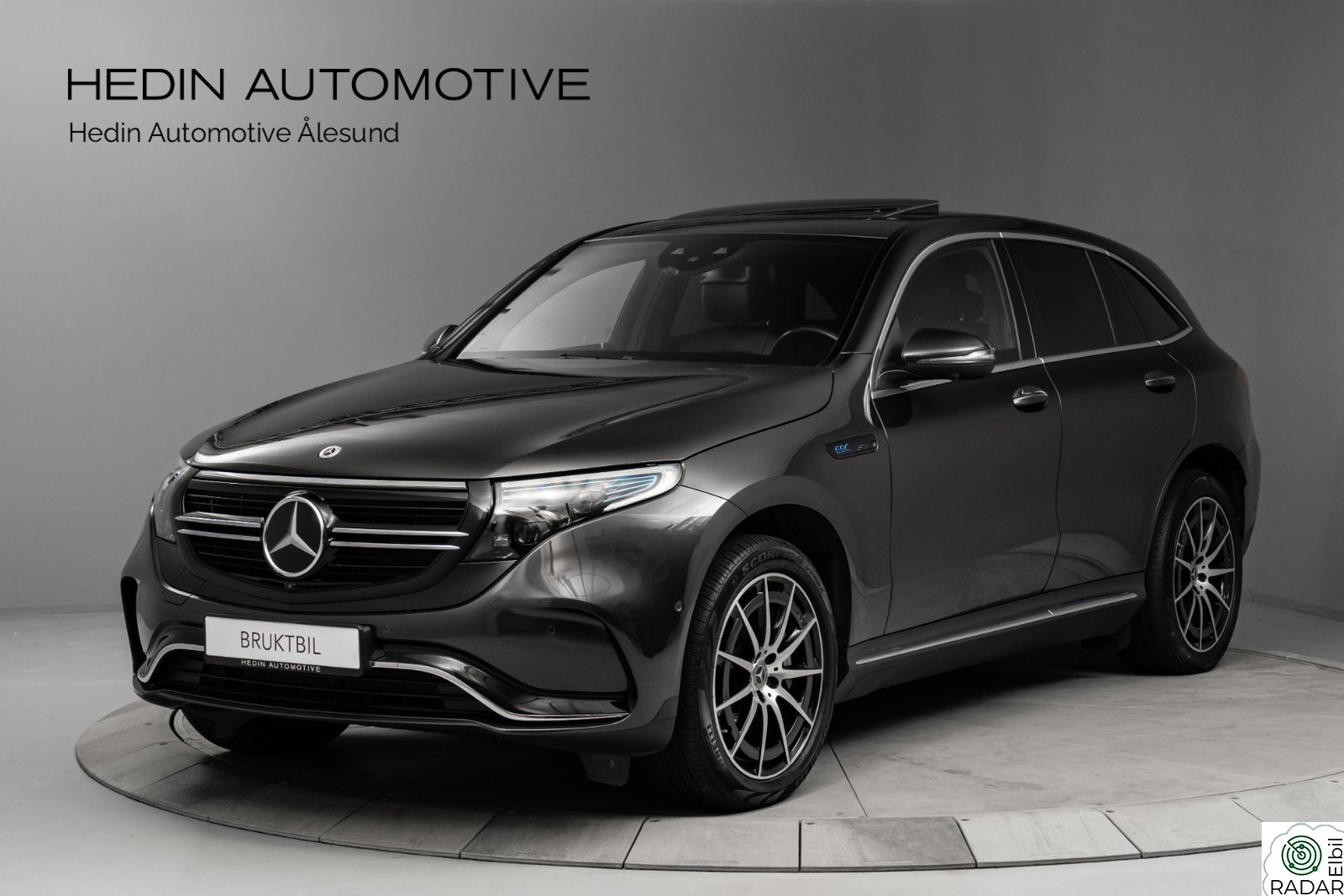 MERCEDES-BENZ EQC 400 4MATIC AMG/4MATIC/21''/Panorama/Elektriske seter/360/Krok