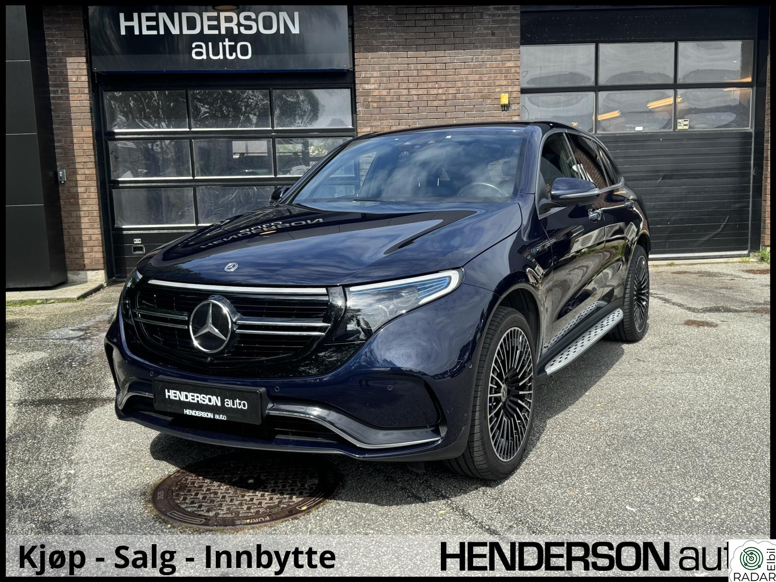 MERCEDES-BENZ EQC 400 4MATIC 400 4MATIC AMG Edition Premium/Soltak/Massasje/Krok+++