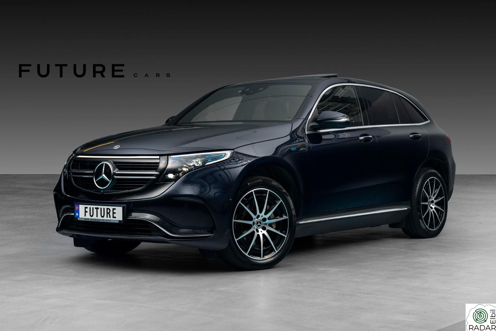 MERCEDES-BENZ EQC 400 4MATIC 4MATIC 2XAMG SOLTAK ACC KROK 20"+20" 1 EIER NORSK