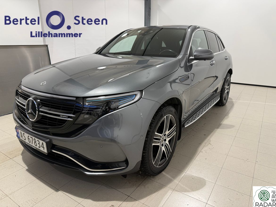 MERCEDES-BENZ EQC 400 4MATIC 400 4MATIC MASSASJE/SKINN/SOLTAK/HEAD-UP/BURMESTER