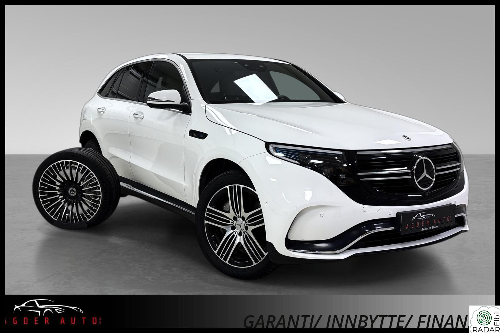 MERCEDES-BENZ EQC 400 4MATIC 400 4MATIC Norsk/2XAMG/ACC/360/Memory/Keyless/Navi/21"