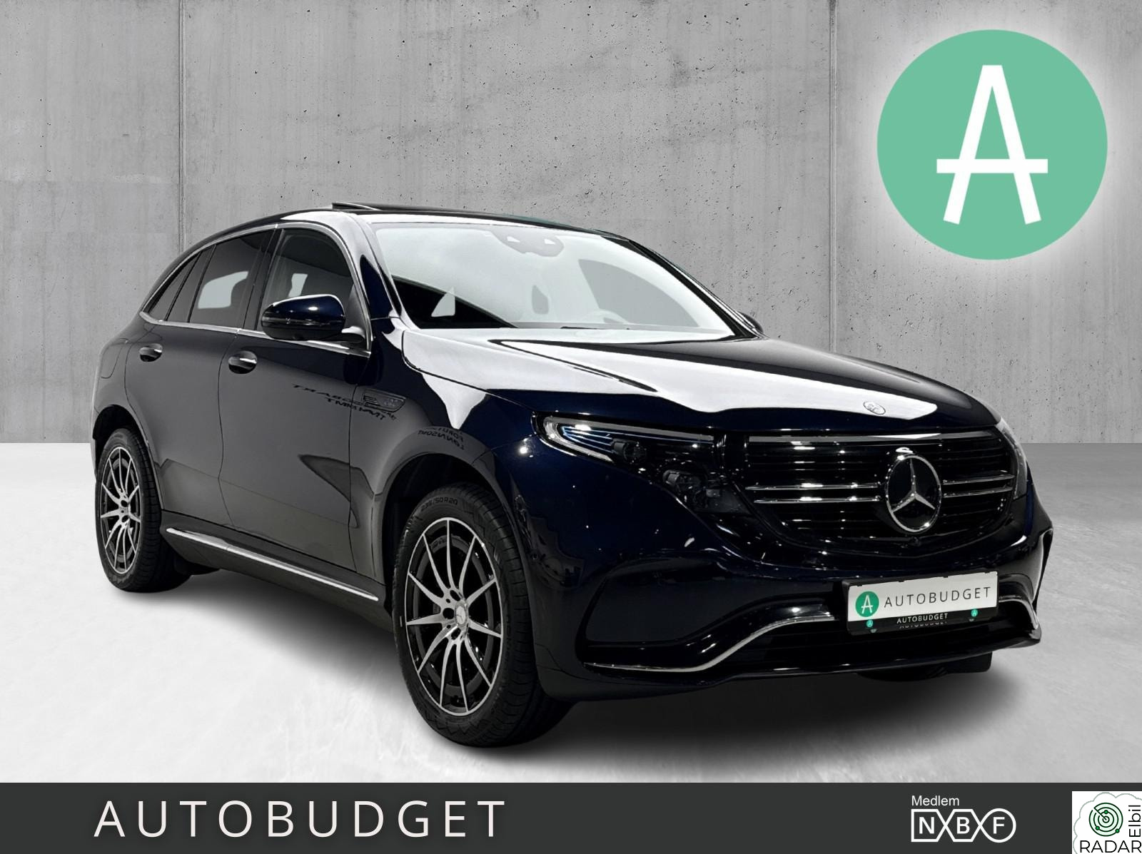 MERCEDES-BENZ EQC 400 4MATIC Amg / Premium Pluss / Burmester / Headup / Acc/ 360