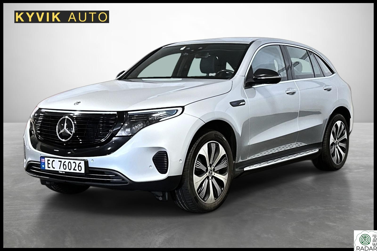 MERCEDES-BENZ EQC 400 4MATIC 4MATIC 408hk | ACC | Burmester | Panorama | Hengerfeste