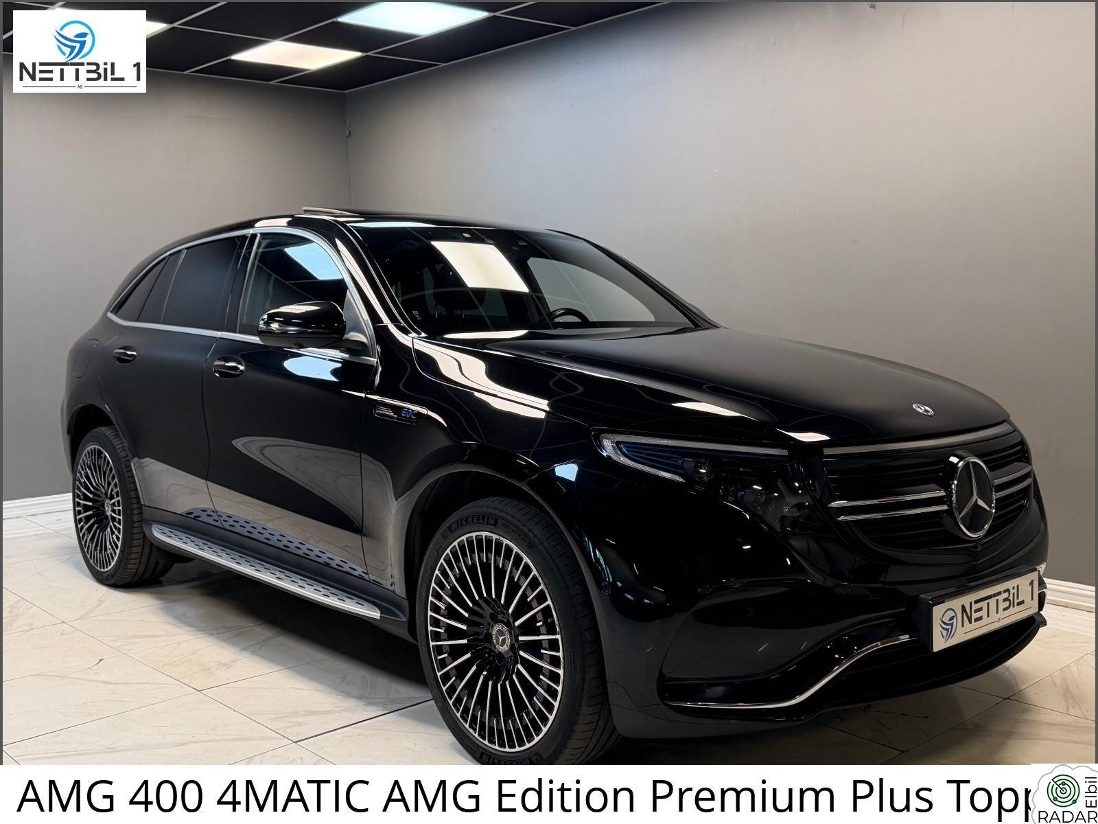 MERCEDES-BENZ EQC 400 4MATIC AMG 400 4MATIC AMG Edition Premium Plus Topp Utstyrnivå