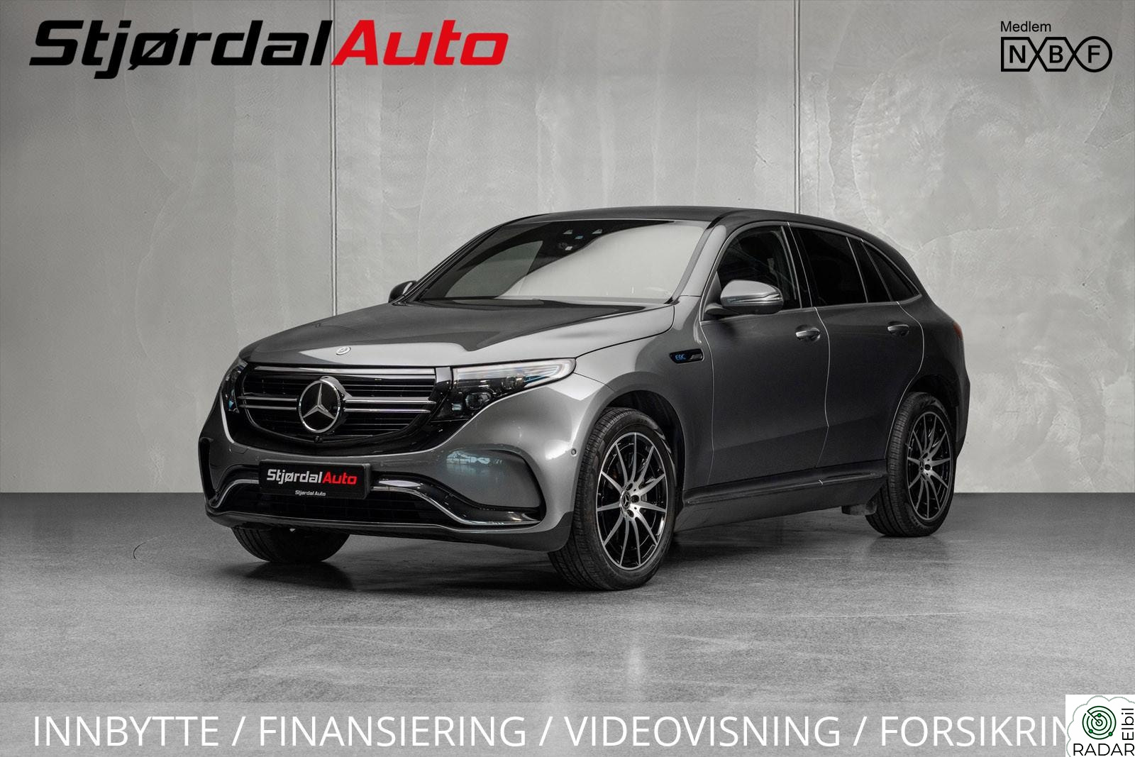 MERCEDES-BENZ EQC 400 4MATIC AMG 4MATIC/400WLTP/HUD/360°/LED/DISTRONIC/KEYLESS/KROK