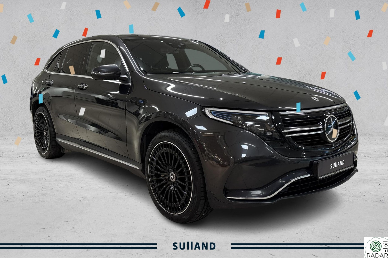 MERCEDES-BENZ EQC 400 4MATIC 400 4MATIC | AMG | Krok | 1 Eier | Komplett service
