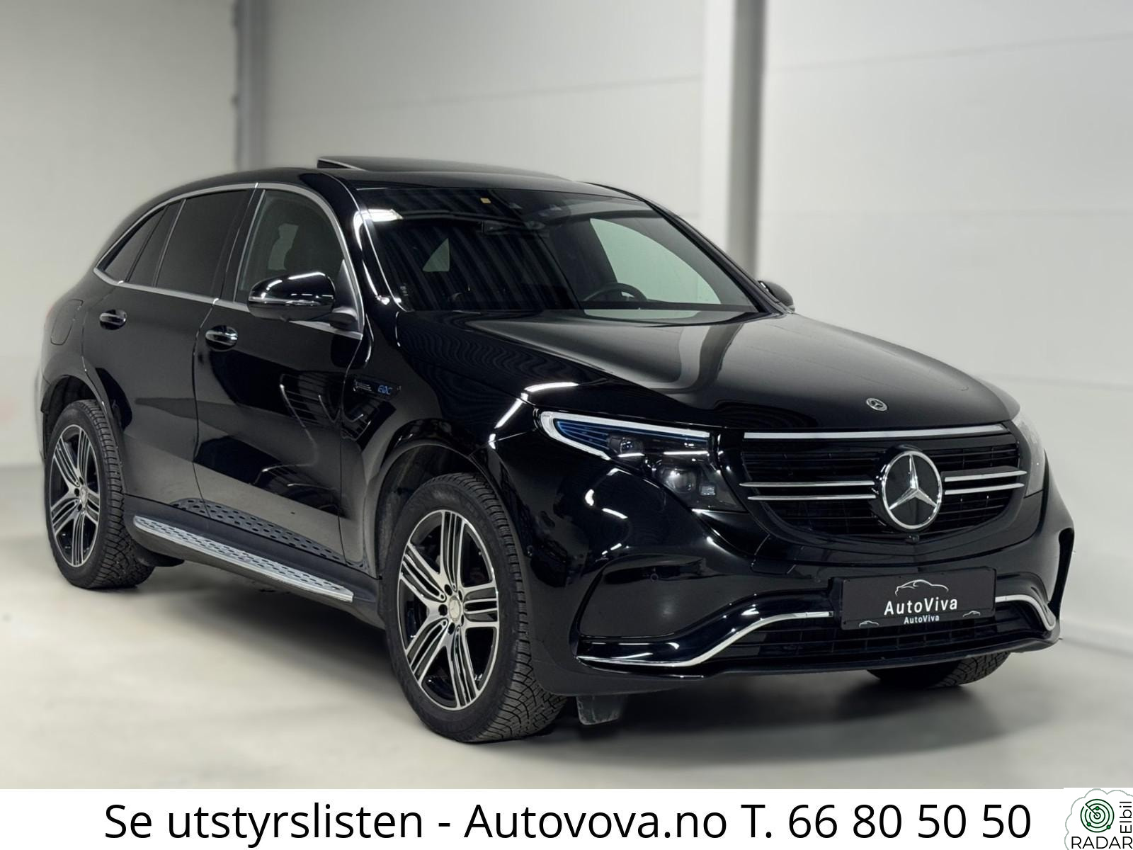 MERCEDES-BENZ EQC 400 4MATIC 400 4MATIC AMG Massasje Rattvarm Soltak Memory Skinn ++