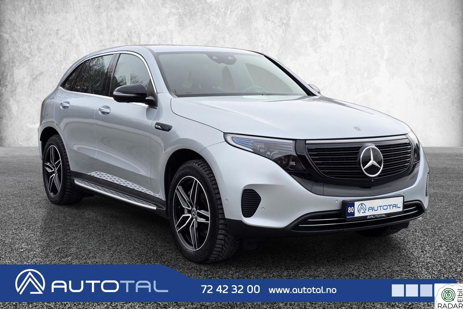 MERCEDES-BENZ EQC 400 4MATIC 408hk | 4x4 | 424km | Distronic+ | Burmeister | Memory