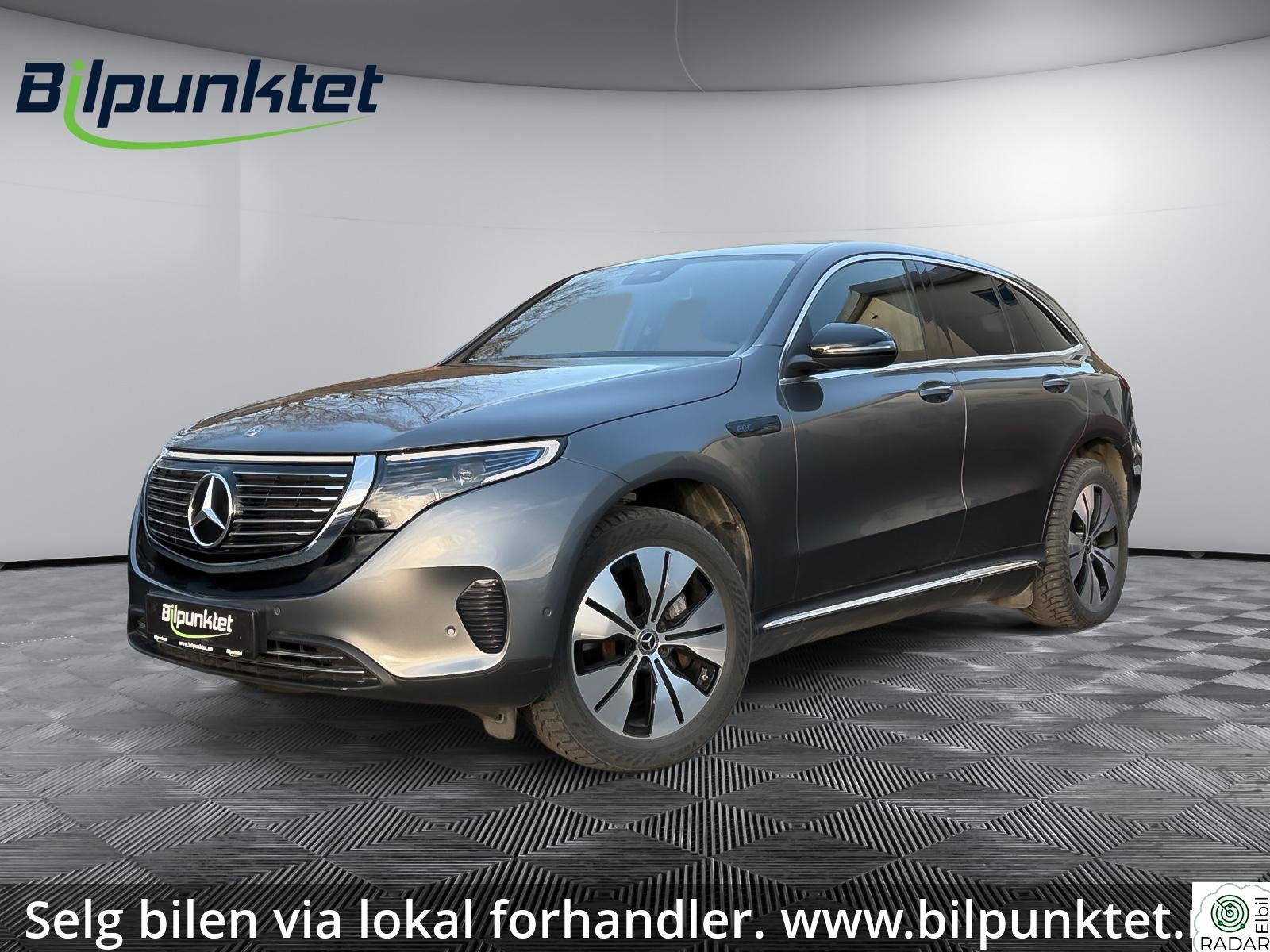 MERCEDES-BENZ EQC 400 4MATIC 400 4MATIC Premium Soltak Cruise Skinn Krok El-sete LED