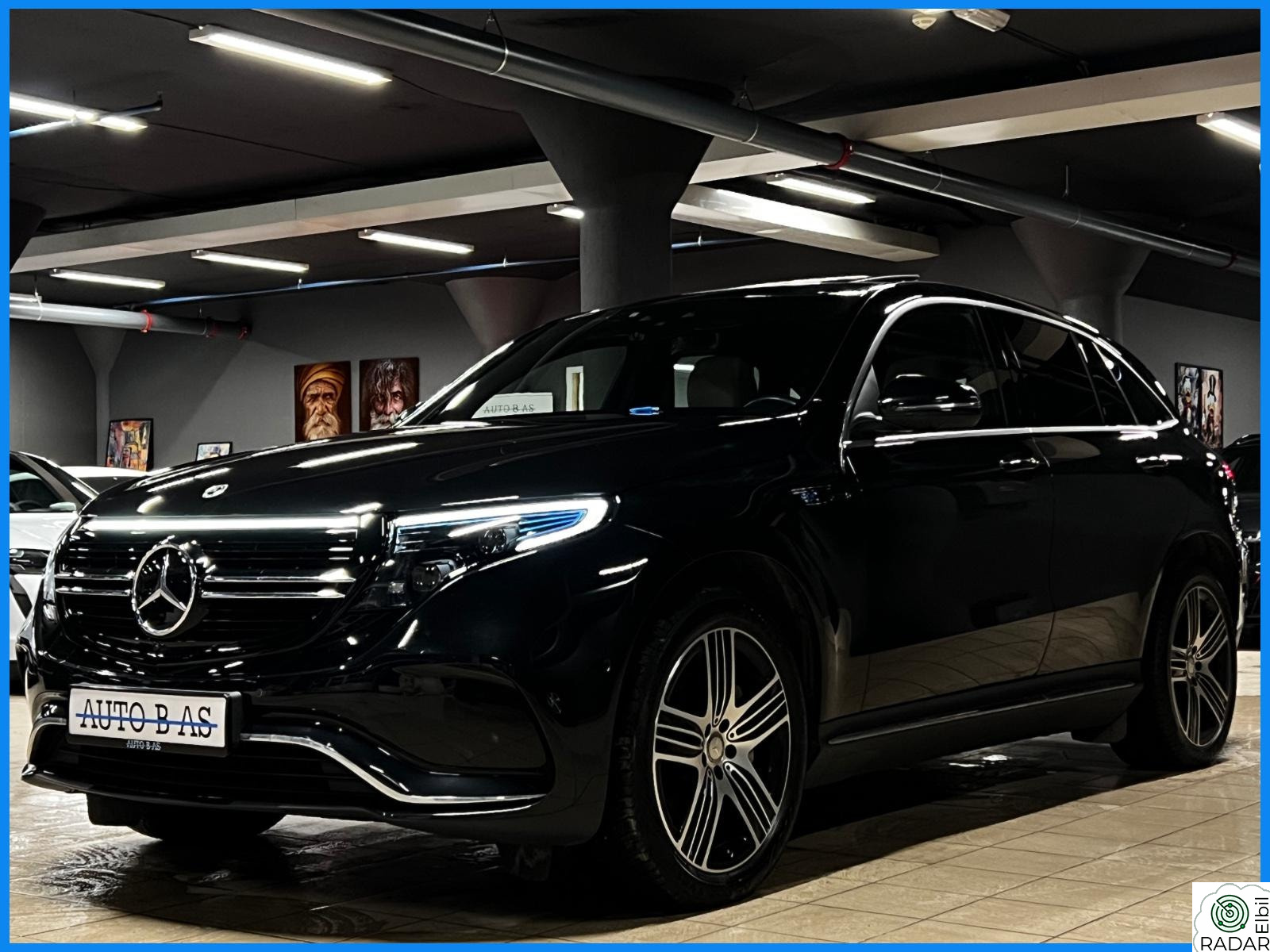 MERCEDES-BENZ EQC 400 4MATIC AMG/360Kam/Norsk/BeigeSkinn/Distronic/Takluke/H.feste