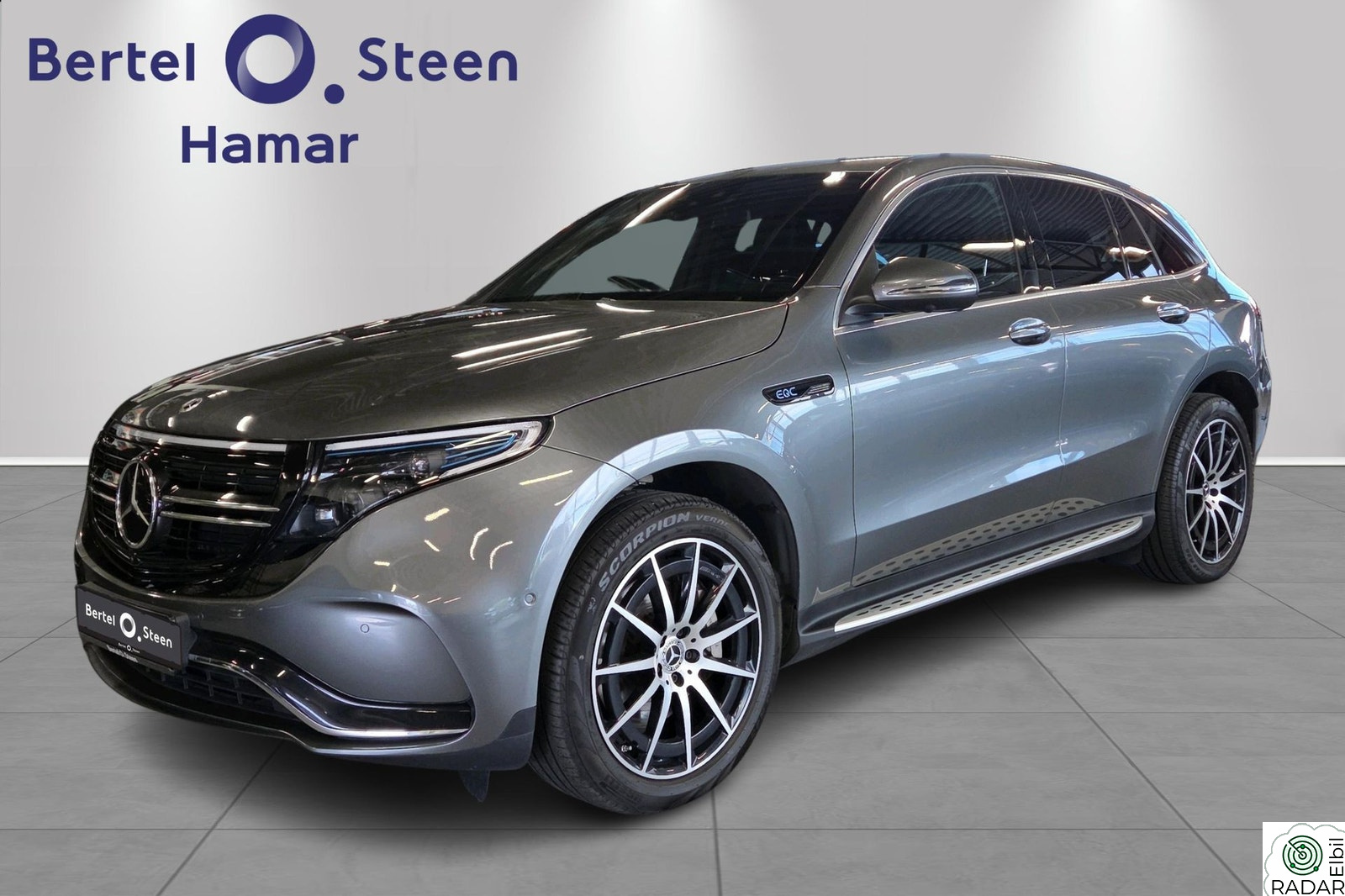 MERCEDES-BENZ EQC 400 4MATIC 4MATIC AMG Line Premium Plus | GODT utstyrt