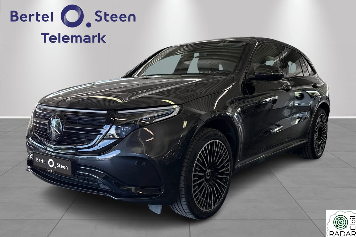 MERCEDES-BENZ EQC 400 4MATIC 400 4M|AMG|Head Up|Nattpakke|Soltak|21" Multieiket AMG