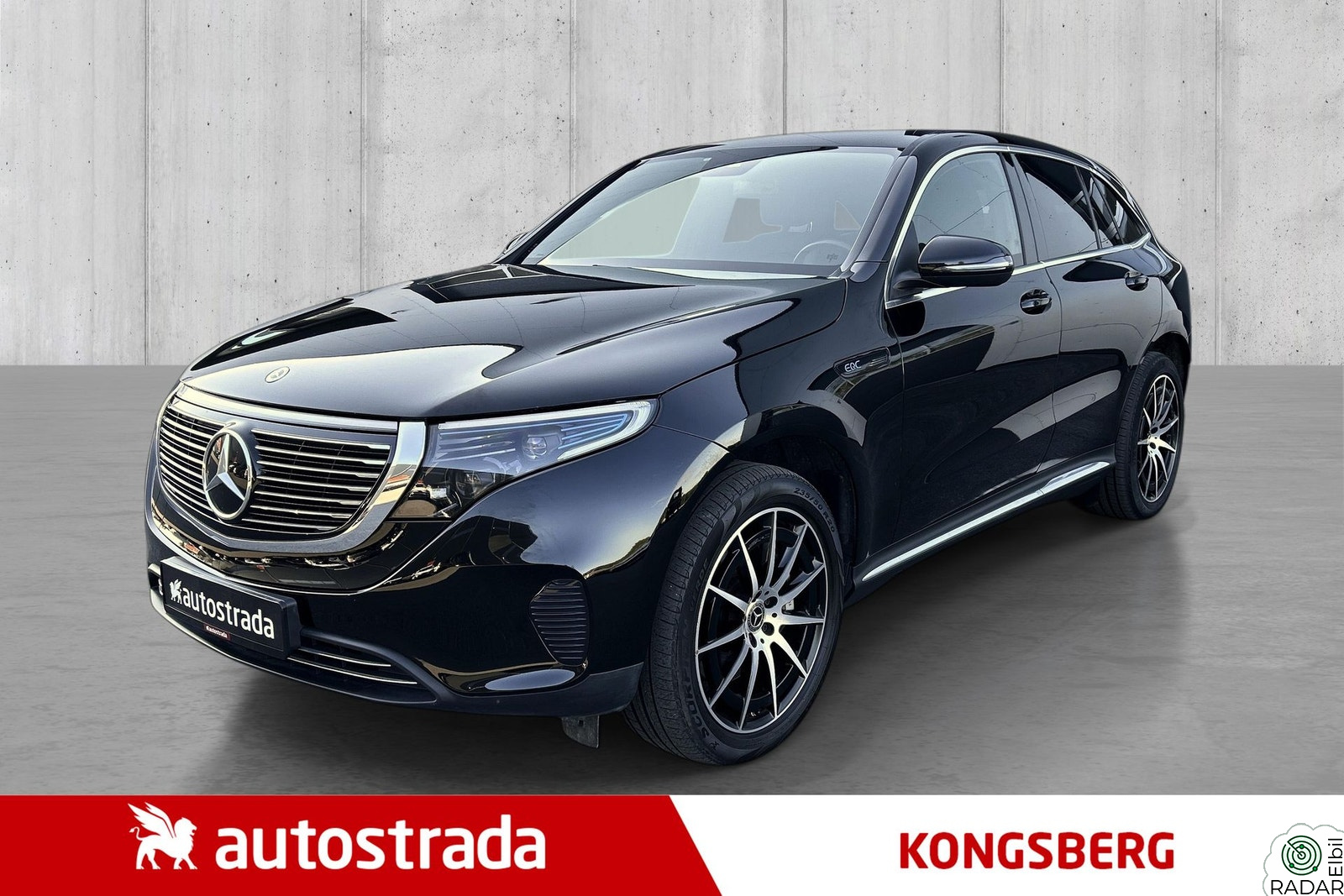MERCEDES-BENZ EQC 400 4MATIC 400 4MATIC/CRUISE/R.KAMERA/NAVI/LED/KROK/KEYLESS++