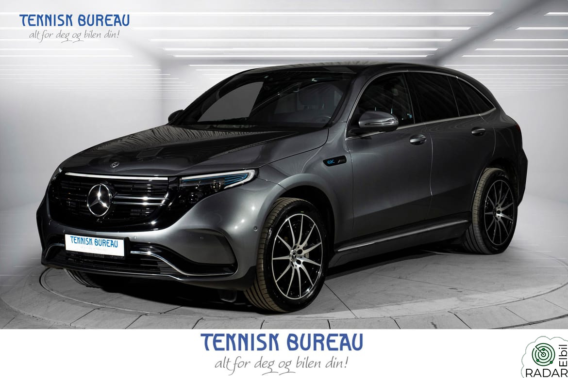 MERCEDES-BENZ EQC 400 4MATIC 400 4Matic AMG, Skinn, El. Seter, 360°, H. Feste+++