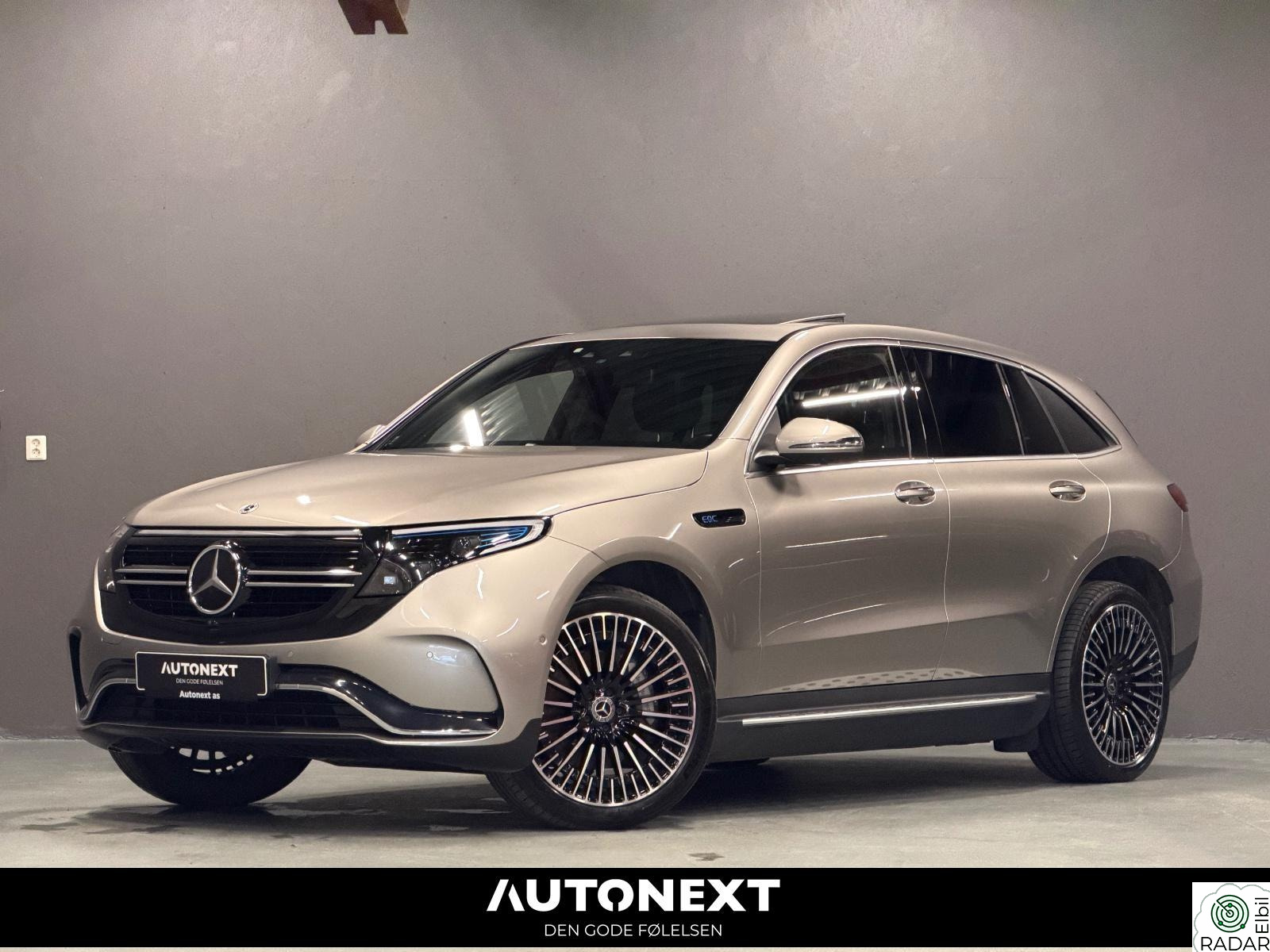MERCEDES-BENZ EQC 400 4MATIC 4-MATIC AMG LINE/BURMESTER/KROK/HUD/SOLTAK/SE UTSTYR++