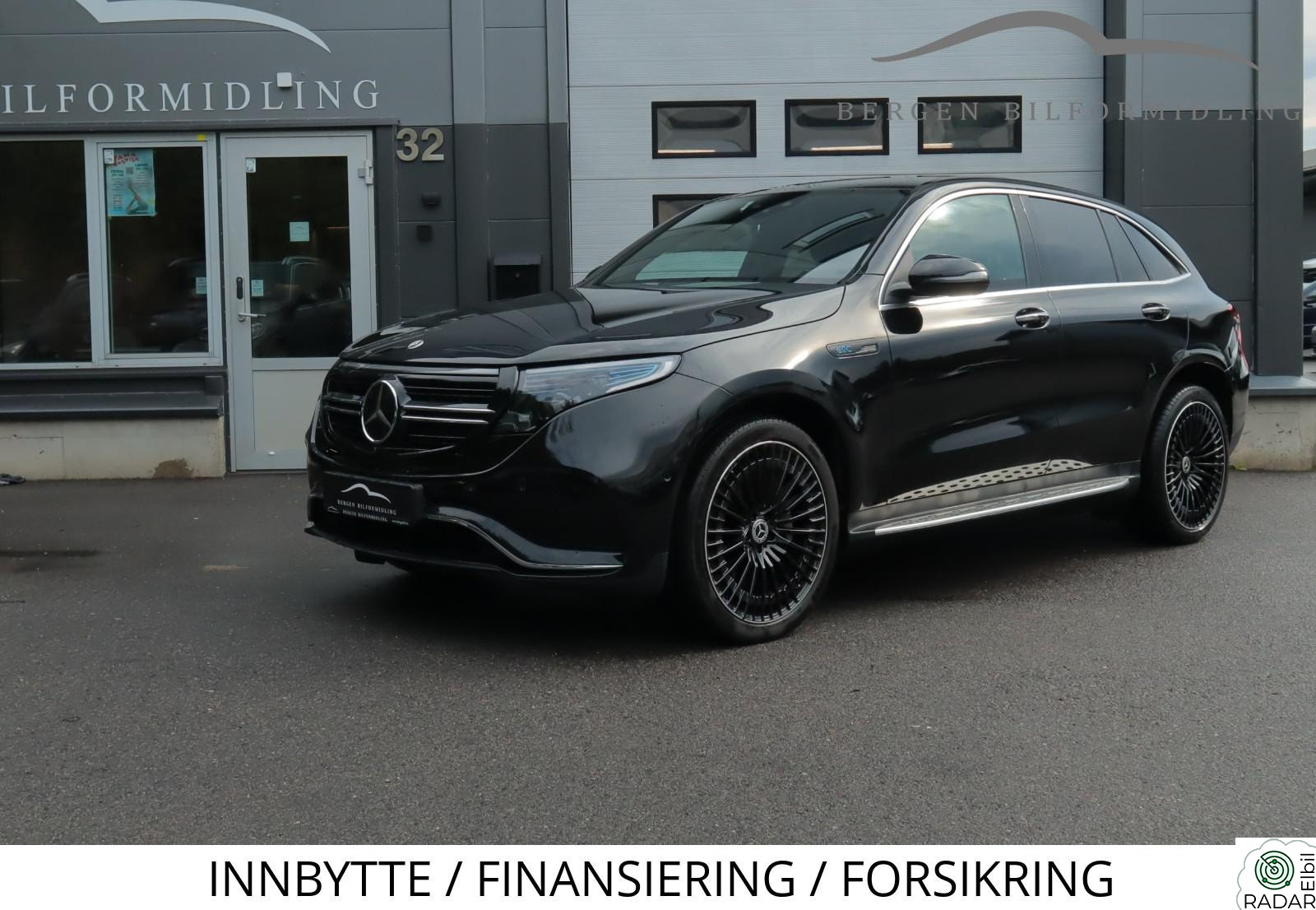 MERCEDES-BENZ EQC 400 4MATIC 400/2x AMG/ILS/21"/Krok/1 eier