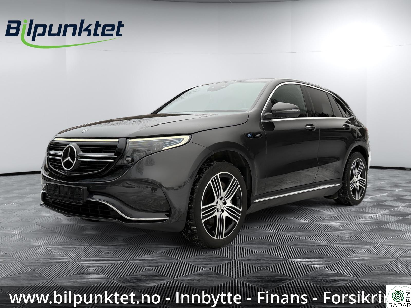 MERCEDES-BENZ EQC 400 4MATIC 400 4MATIC AMG Soltak ACC HUD Delskinn Krok El-sete LED