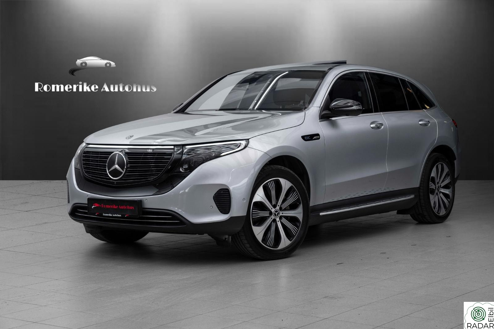 MERCEDES-BENZ EQC 400 4MATIC 400 4M 1886-EDITION // Massasje, Soltak, HUD, Burmest++