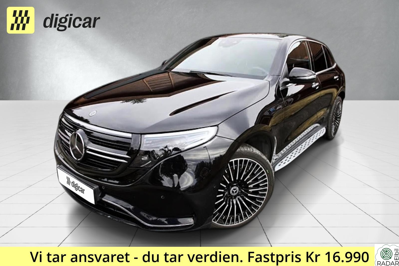 MERCEDES-BENZ EQC 400 4MATIC 400 4MATIC / AMG Line / Krok / Takboks / Acc