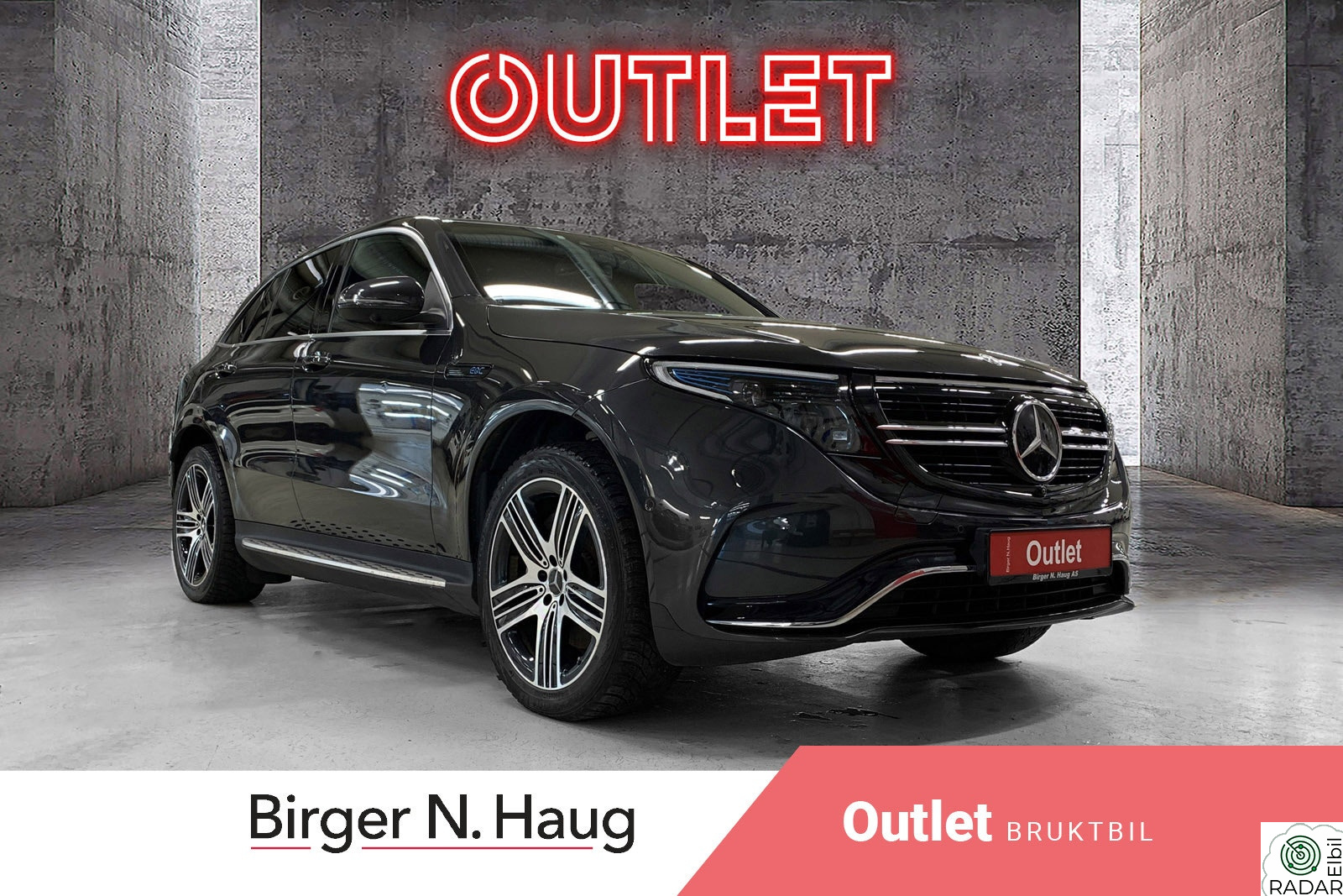 MERCEDES-BENZ EQC 400 4MATIC 400 4MATIC /AMG/HUD/360CAM/ACC/SKINN/KROK/EL-STOL