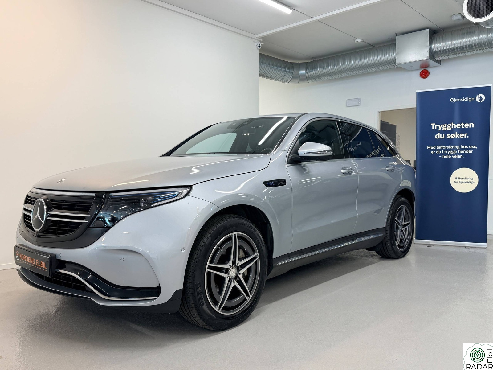 MERCEDES-BENZ EQC 400 4MATIC 400E/1eier/4matic/AMG/ventilerte-seter/360/takluke