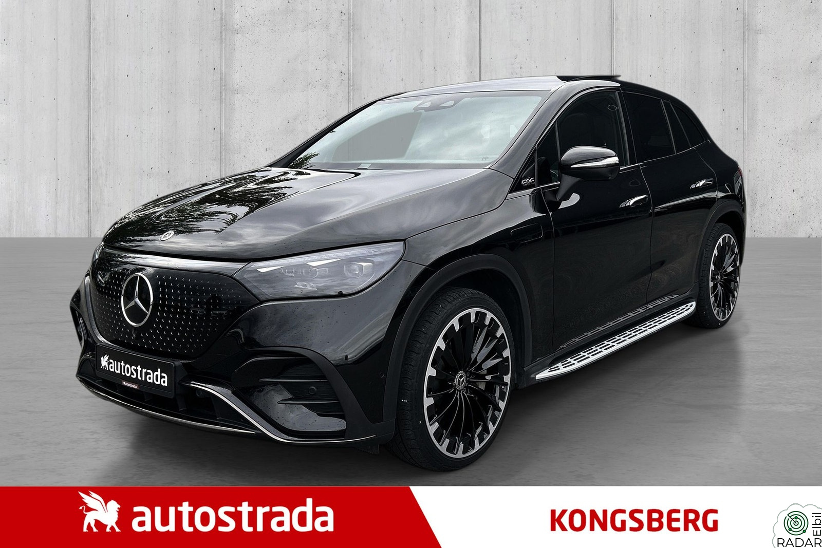 MERCEDES-BENZ EQE 350 4MATIC 2XAMG/Premium/Bakhjulsving/Burm/Pano/Nattpk/Distro/Hud