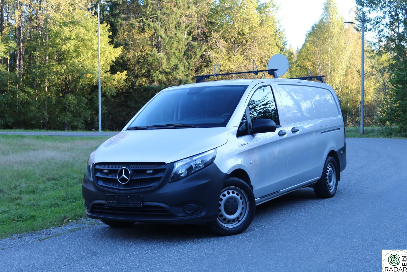 MERCEDES-BENZ eVito eVito LANG NAVI DAB R-KAMERA TAKSTATIV 2XDØR 3 SETER ++