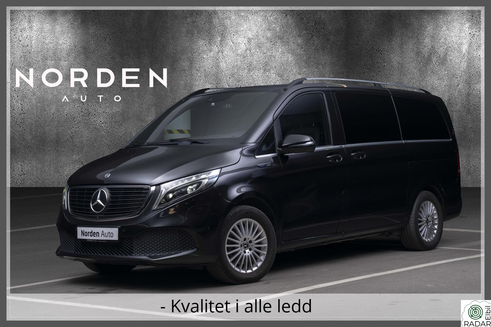 MERCEDES-BENZ EQV 300 NY SERVICE / TOPP GARANTI / 360 / KAPTEIN 8 SETER++