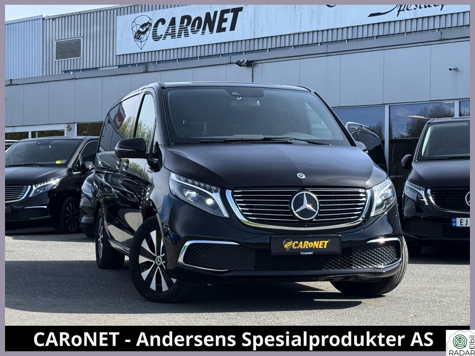 MERCEDES-BENZ EQV 300 7S, Distronic, Burmester, 360`, skinn, el.dører++