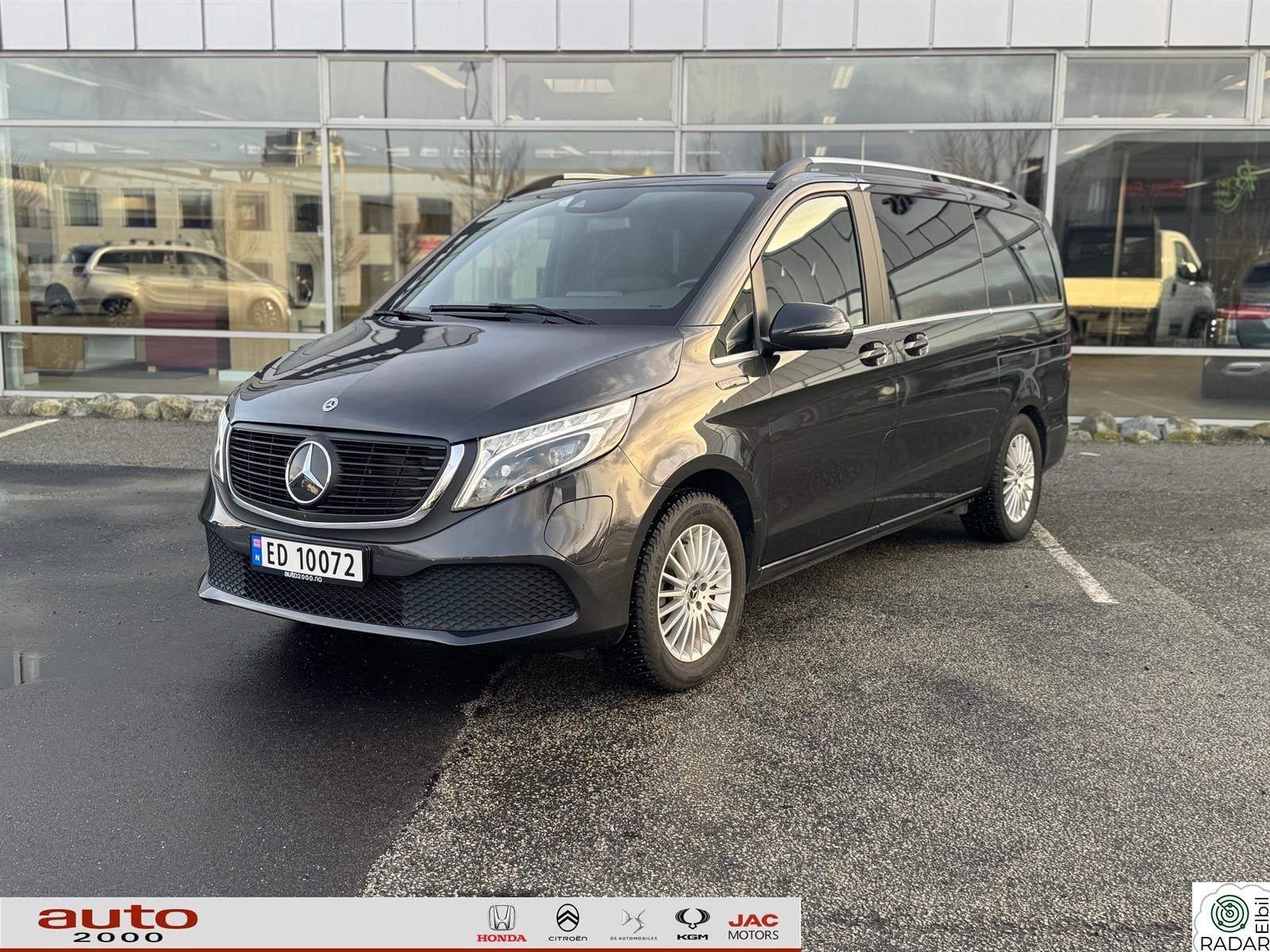 MERCEDES-BENZ EQV 300 8 SETER,EL FORSETER,EL SKYVEDØRER