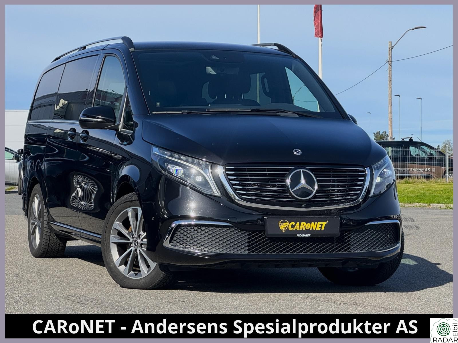 MERCEDES-BENZ EQV Distronic, Airmatic, Pano, Burm., 360`, bord, kjøling++
