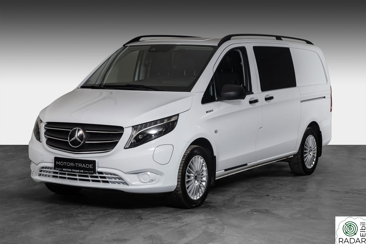 MERCEDES-BENZ EVITO eVito 112 | 2xSkyvedører | Adaptiv Cruise | LAV-KM |