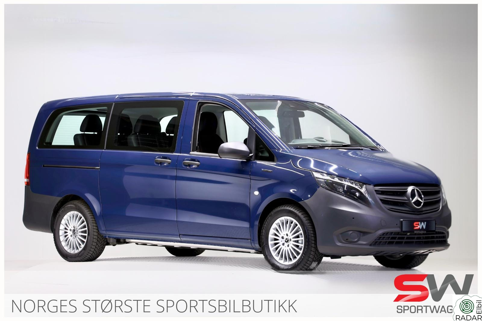 MERCEDES-BENZ EQV Helt ny EVito 129 Tourer lang - 8 seter - MOMS AIRMATIC
