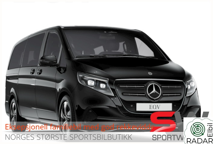 MERCEDES-BENZ EQV 300 FACELIFT - 7s - Distronic . Kan leveres som 8 seter
