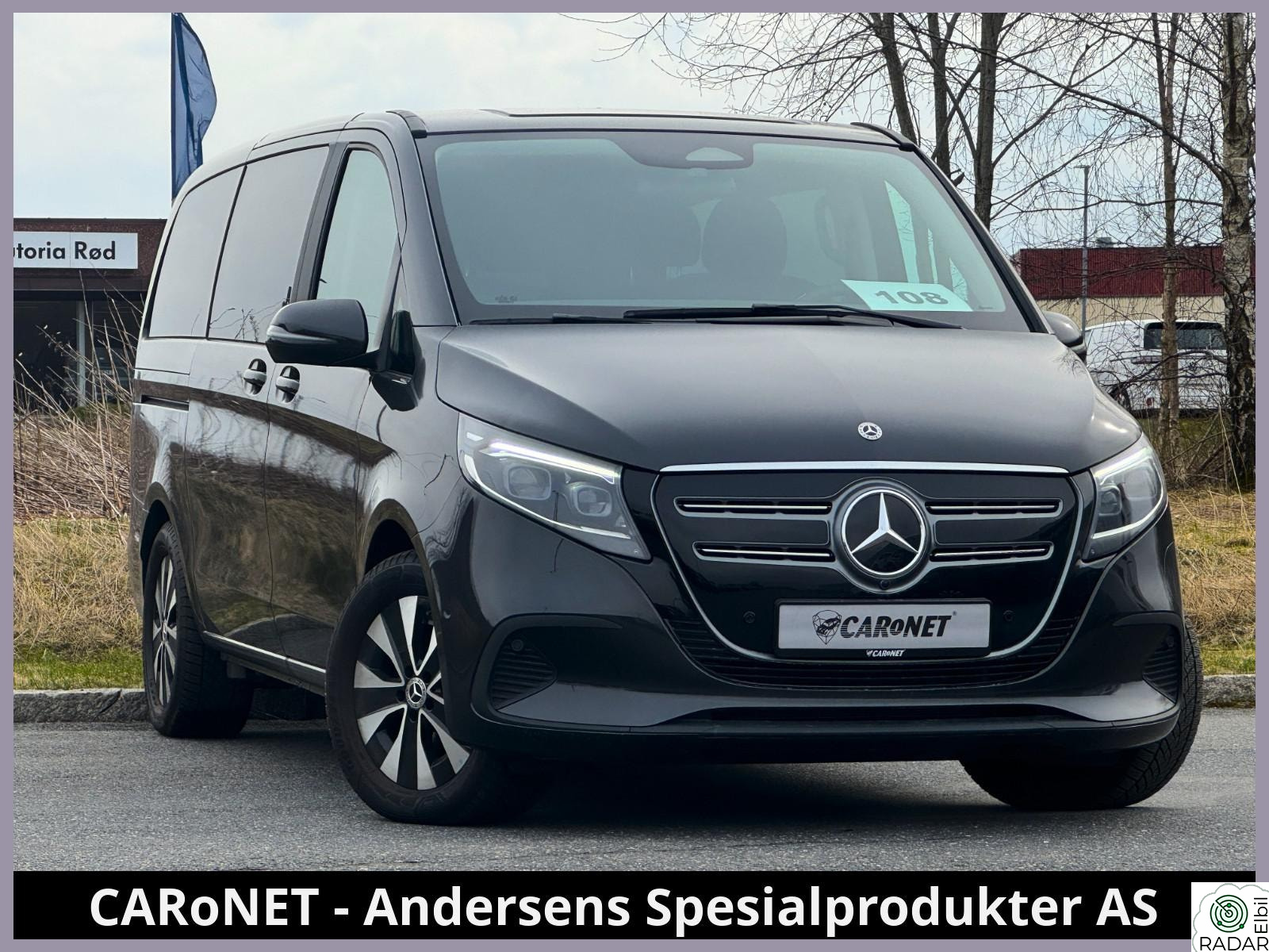 MERCEDES-BENZ EQV 8S, Skinn, ACC, Multibeam, MVA 65000,- inkl.