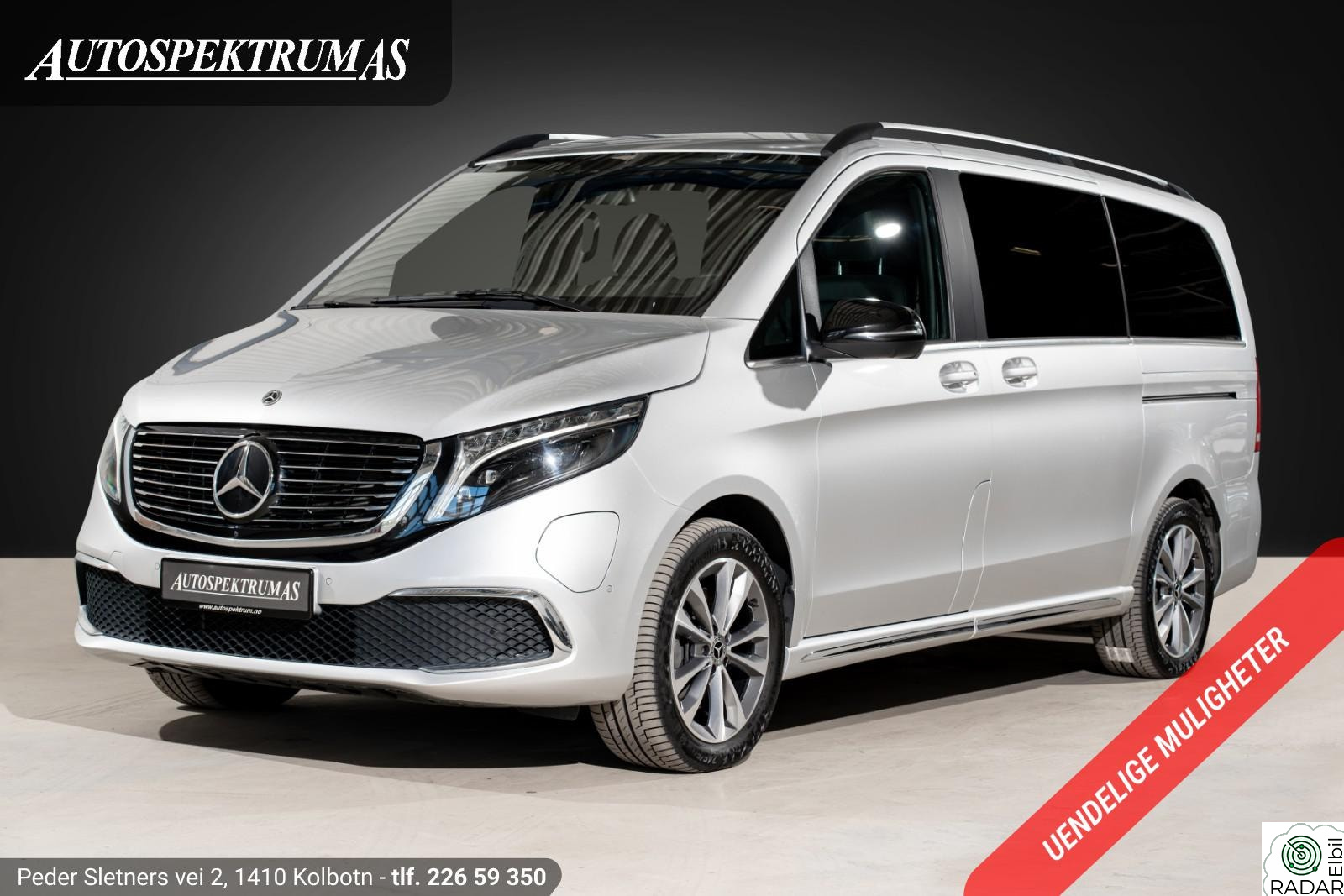 MERCEDES-BENZ EQV 300/Avantgarde/Panorama/Memory/Burmester/7seter/Norsk++