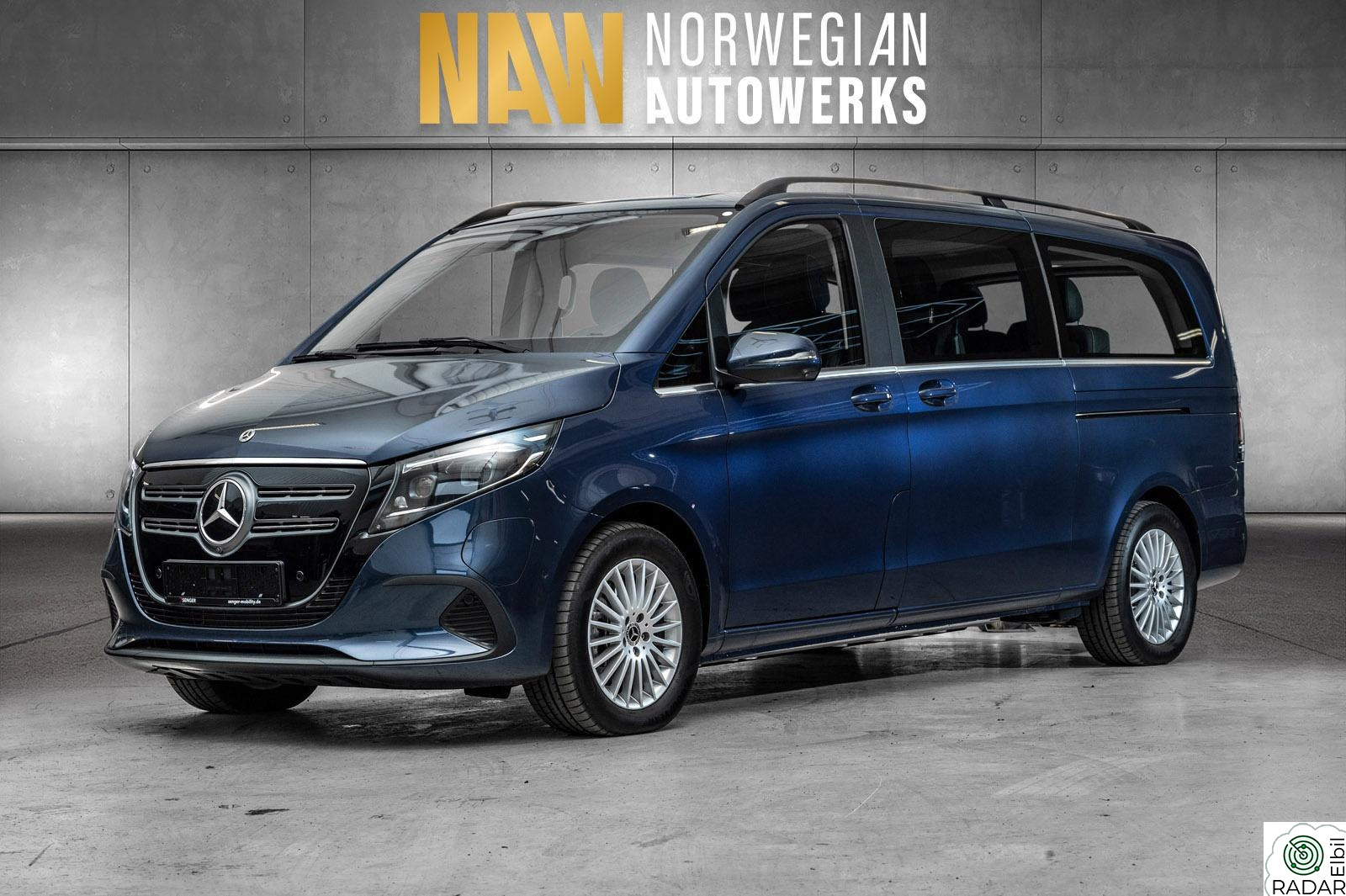 MERCEDES-BENZ EQV Facelift 7s Burmester, Distronic+,Multibeam,Widescreen+