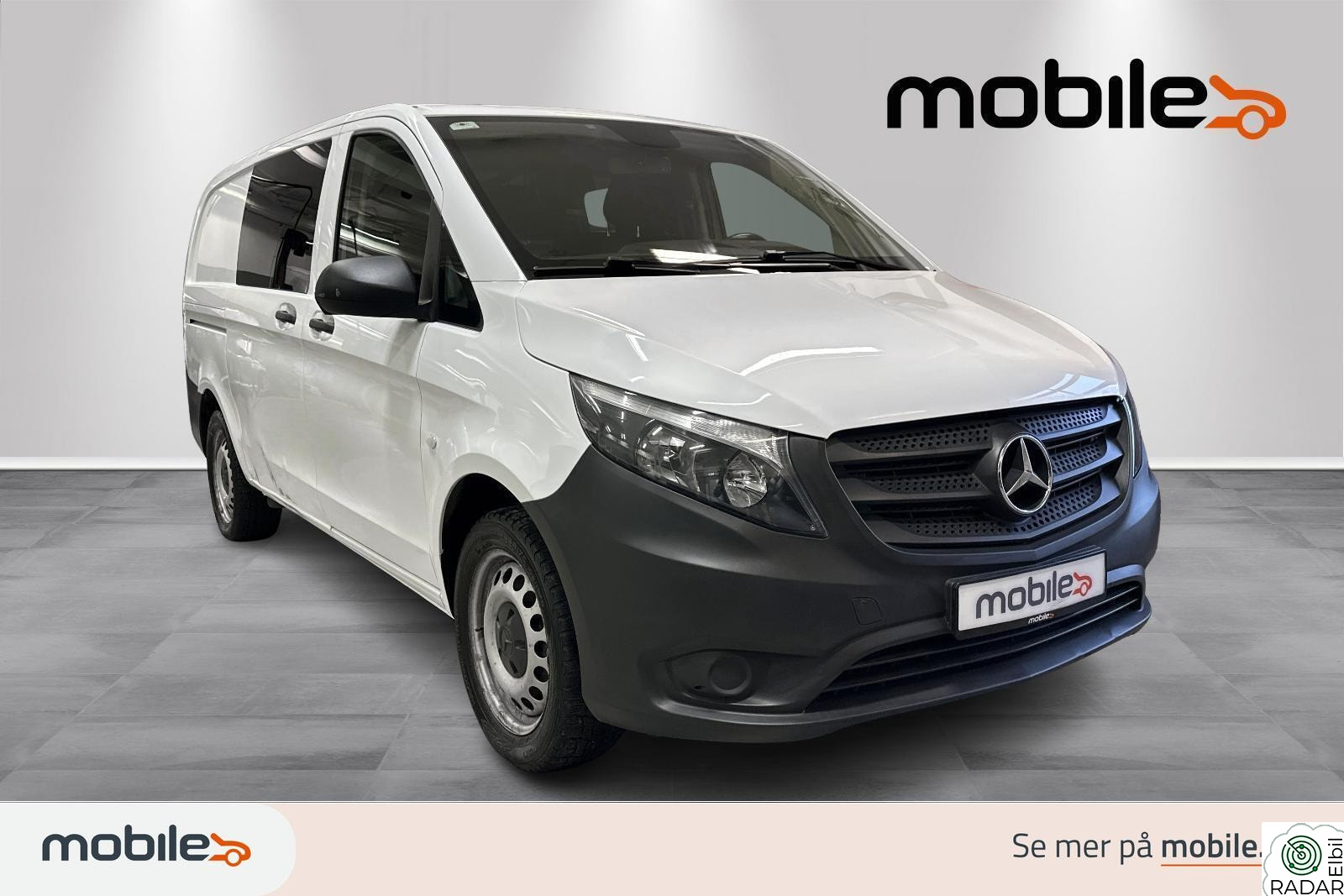 MERCEDES-BENZ eVito 3-seter! -Må sees!