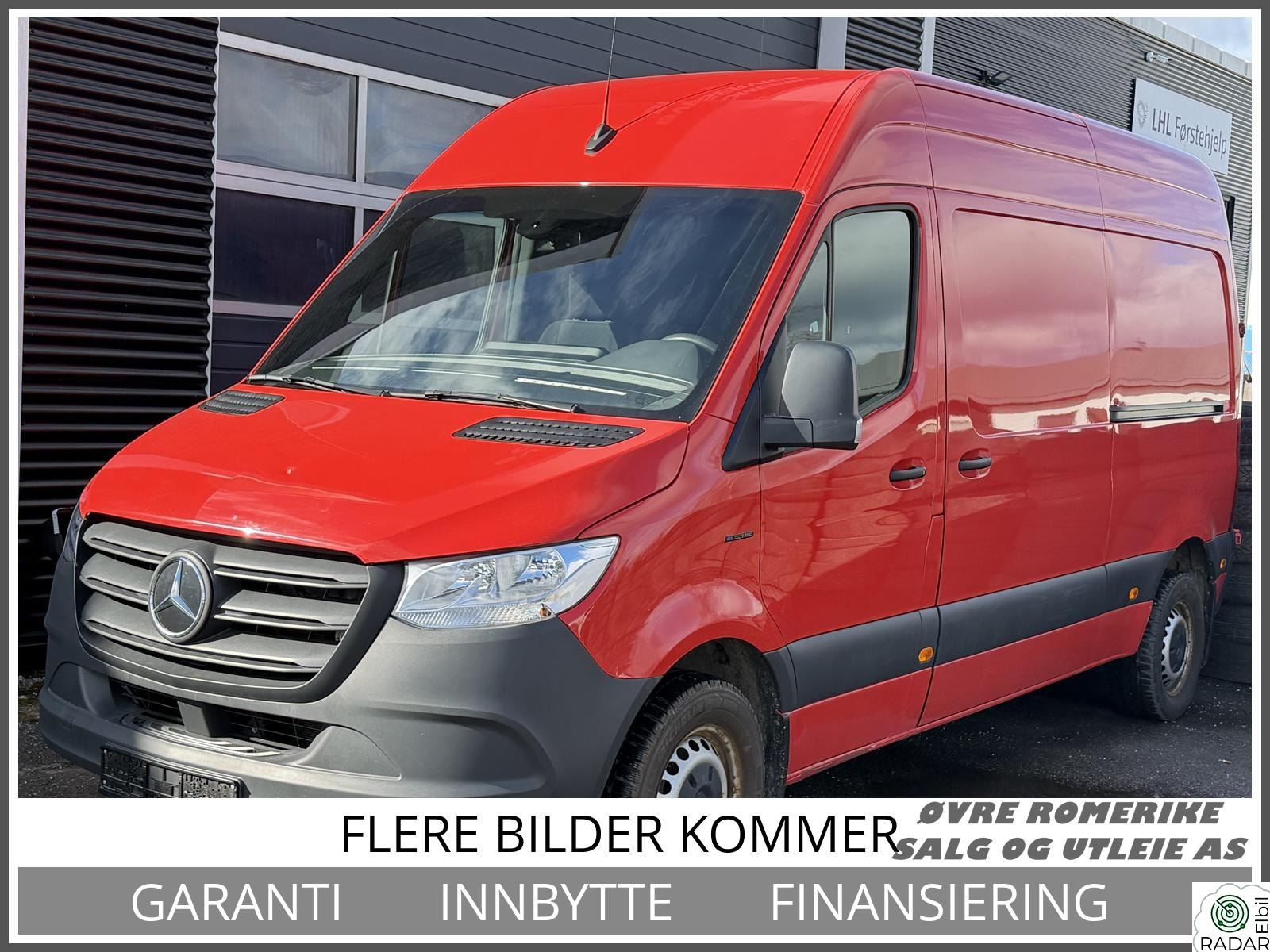 MERCEDES-BENZ ESPRINTER 47kWh E-Sprinter 312/Ny Eu Til 04-2028